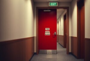 Safety Talk – Fire Doors – Never Block or Wedge Open