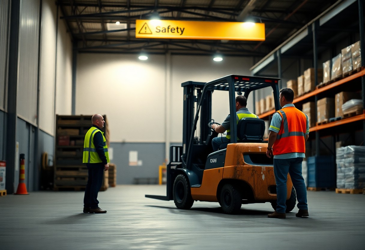 Safety Talk – Working Near Forklifts – Stay Visible