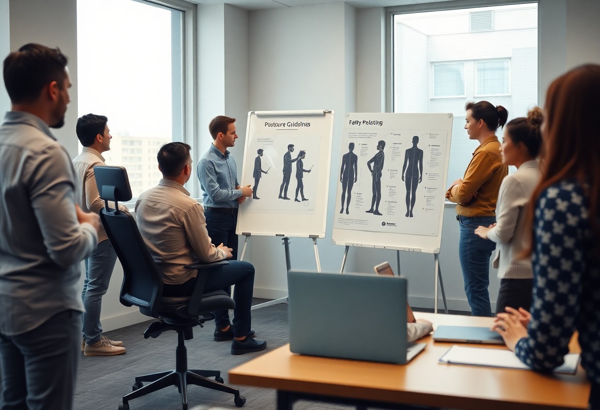 Safety Talk – Posture Check – Sit and Stand Correctly