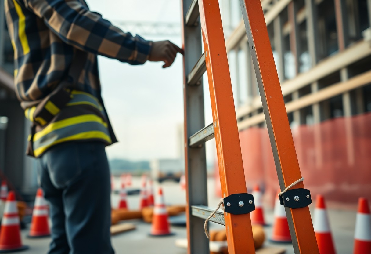 Safety Talk – Using Ladders Safely – Three Points of Contact