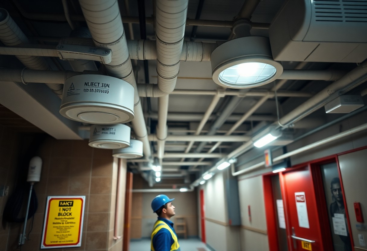 Safety Talk – Sprinklers and Alarms – Don’t Block Emergency Systems