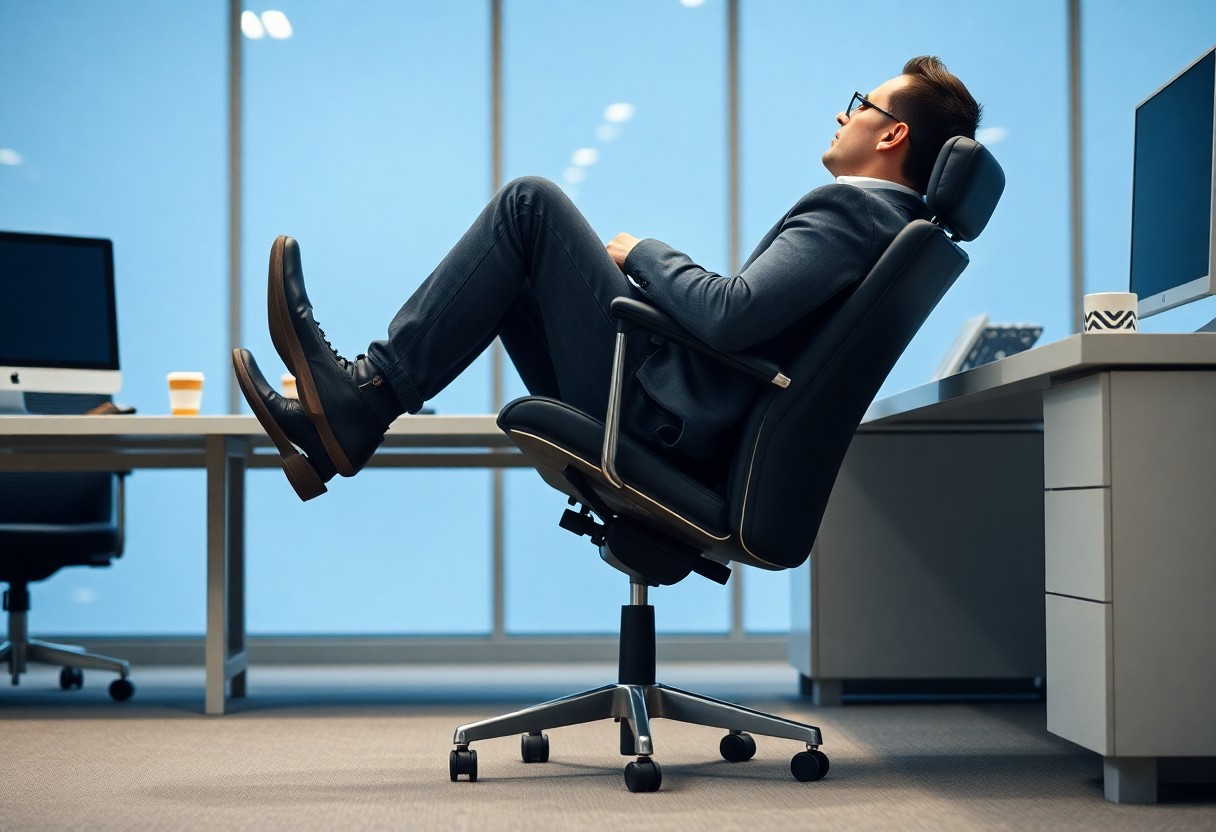 Safety Talk – Office Chair Safety – Don’t Lean Back Too Far