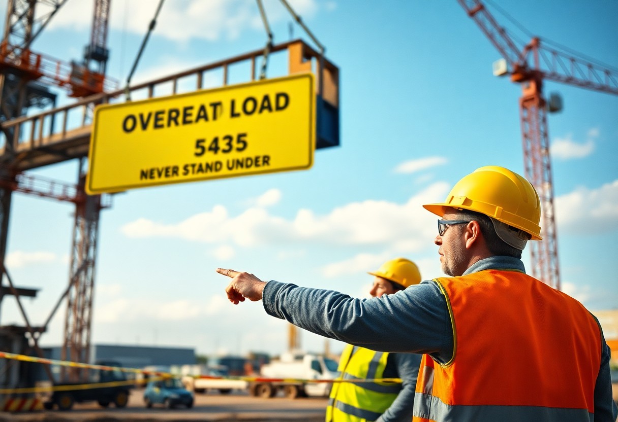 Safety Talk – Overhead Loads – Never Stand Under