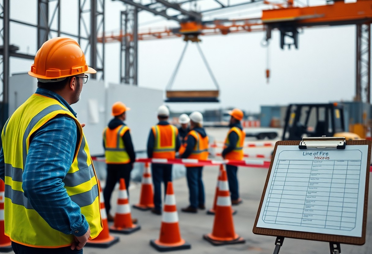 Safety Talks – Line of Fire Hazards